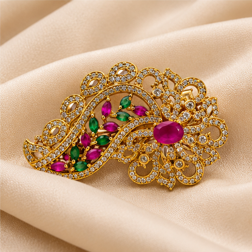 Flower Designed Hiar clip - Image 4