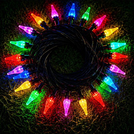 20M Temple Multicolour String Light 42 Bulb (Print 35M) ✨ - Image 3