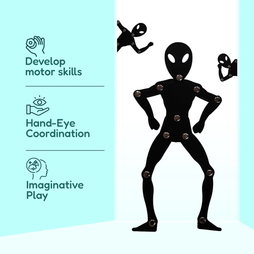 FLYI Roboman Action Toy with 24 Activity Cards (3+ Years) - Image 3