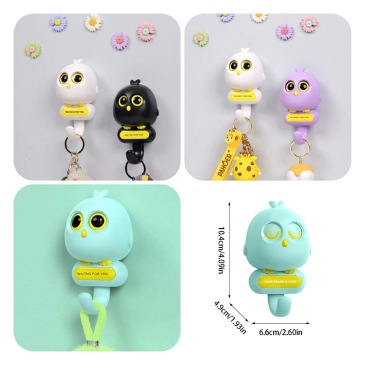 Owl Shape Wall Key Holder - Image 4