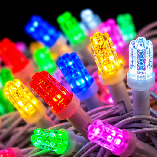 80M Burj Khalifa Multicolour String Light (400 Bulb) (Print: 115M) ✨ - Image 2