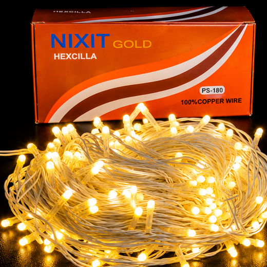 45M Pixel White String Light (180/156 Bulb) (5 MM) (Print: 60M) ✨