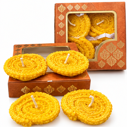 Chakali Candle (Pack of 4) 🕯️