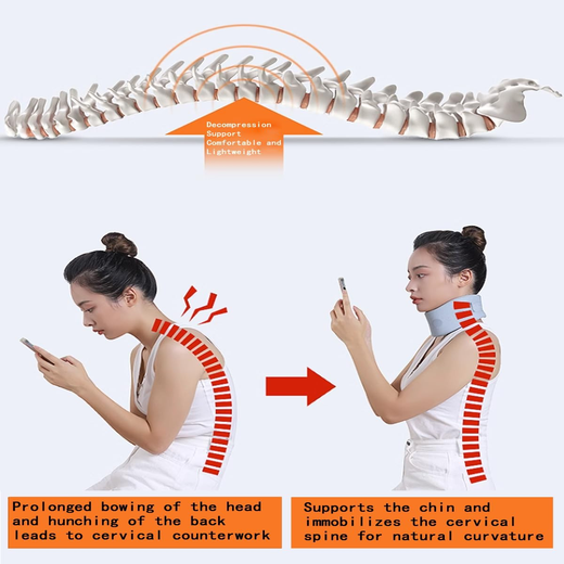 Portable Travel Cervical Neck Brace - Image 3
