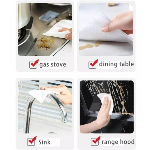 80Pcs Kitchen Cleaning Wipes - Image 2