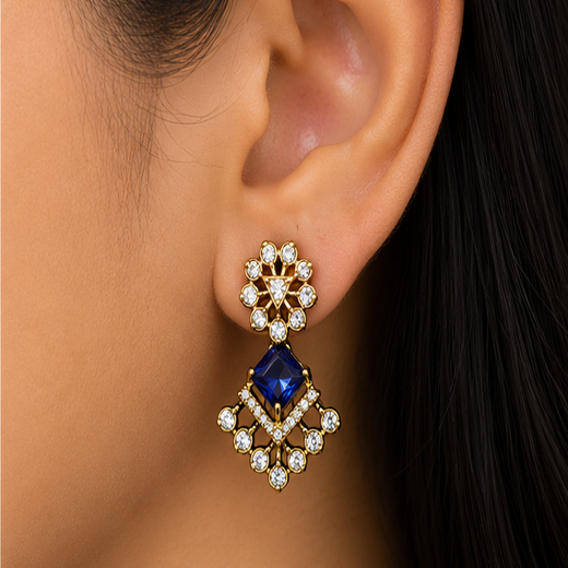Matte Finishing Earring - Image 4