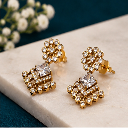 Matte Finishing Earring - Image 2