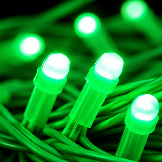 10M Pixel Green String Light (26/20 Bulb) (5 MM) (Print: 25M) ✨ - Image 2