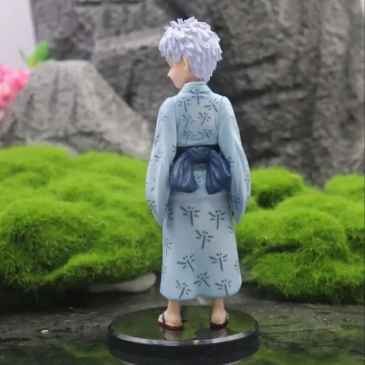 50pcs-17.5 cm Gojo Satoru kid in a traditional blue and white yukata kimono Net price 120 - Image 2