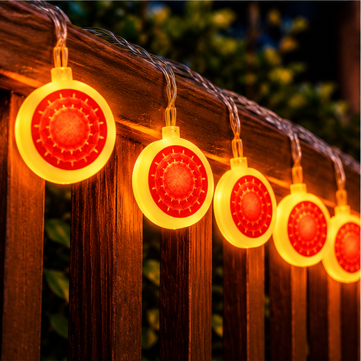 Sun Design String Light (10 Sun) 🌞 - Image 3