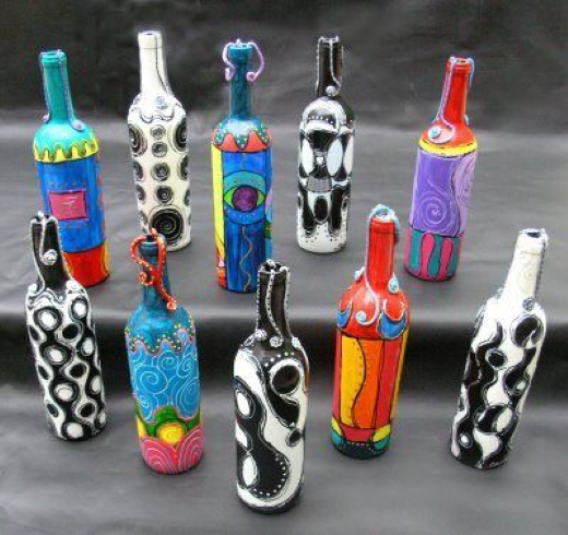 Glass And Pot Linear Color Tube (White) - Image 3