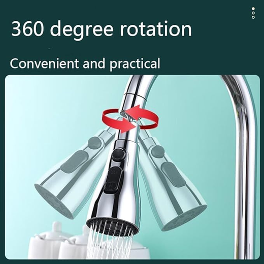 360° Movable Water Faucet (3 Mode) - Image 3