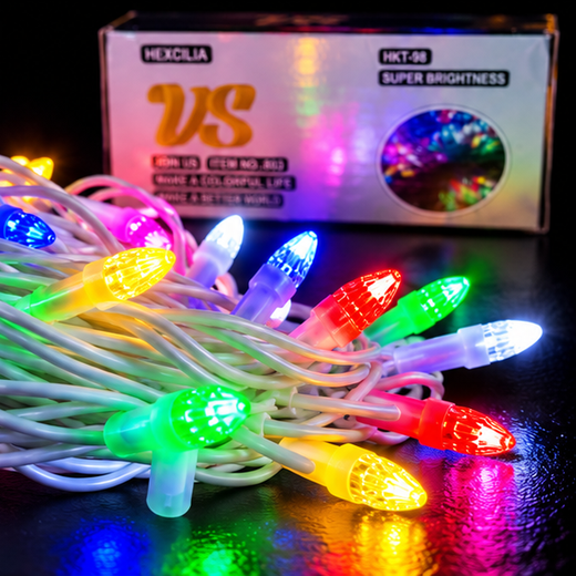 21M Multicolour RGB Rocket String Light (46/42 Bulb) (5 MM) (Print 25M) 🚀✨ - Image 2