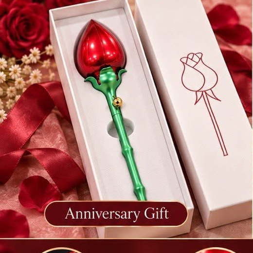 Rose Shape Ring Holder - Image 3
