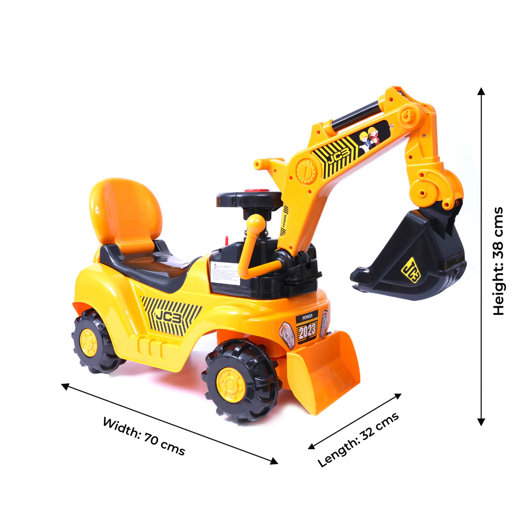 FLYI Construction Vehicle 4K JCB Toy Construction Fun Toy for Kids(3+ Years) - Image 4