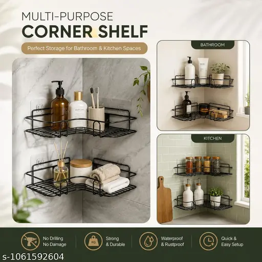 Metal Corner Shelf - Image 2