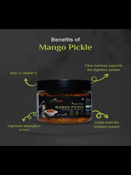 Zingy Tange Mango Pickle - 350g