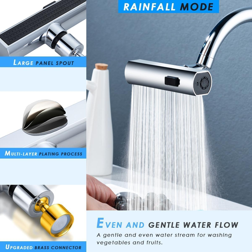 3-in-1 Waterfall Faucet Extender - Image 2
