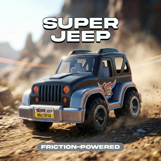 FLYI Super Jeep Friction Powered Toy Vehicle(3+ Years)