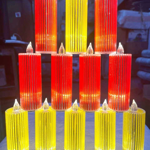 Colourful LED Crystal Candles (12pc Box)🕯️ - Image 2