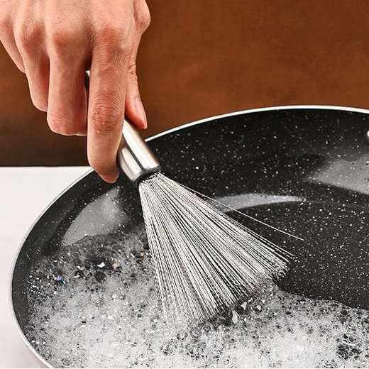 Stainless Steel Wire Pan Cleaning Brush - Image 4