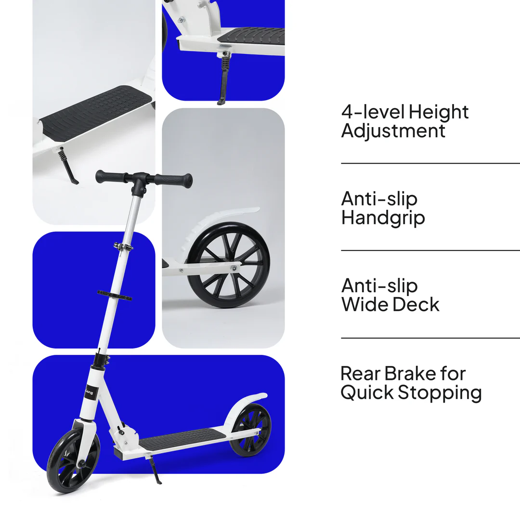 FLYI Rhino 2 Wheel Scooter Smooth Riding and Speed Control(5+ Years) - Image 3