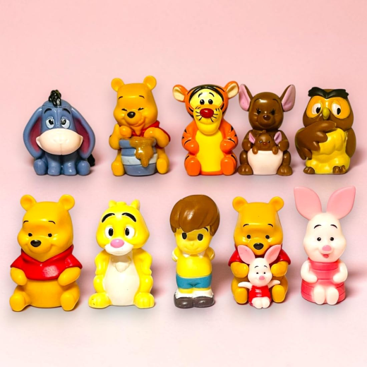 Wini the poo set 0f 10 - Image 2