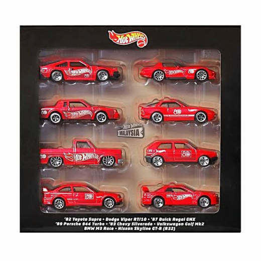 8pcs set - HW silver series 80th anniversary set - Image 2