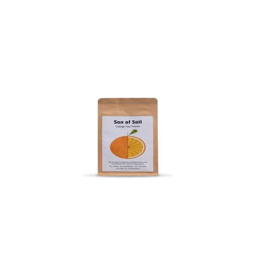 Pure Vitamin C Natural Orange Peel Powder (Santra Chhilka Powder) For Skin Whitening. Citrus Aurentium Face Pack For Skin Brightening, Tanning, Glowing Skin & Hair Conditioning. - Image 3
