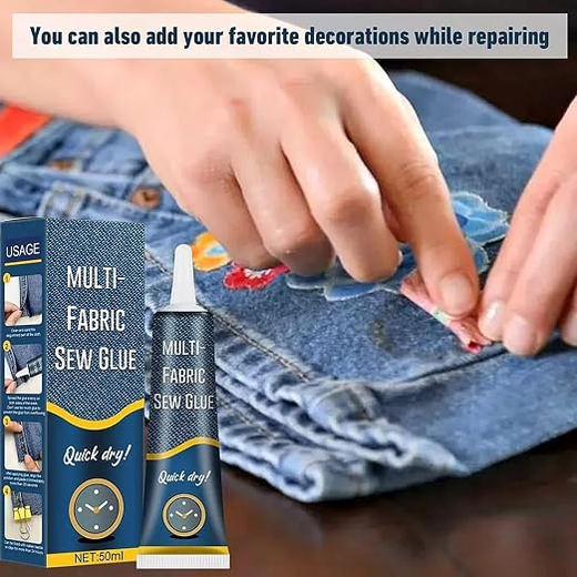 Instant Fabric Sew Glue - Image 2