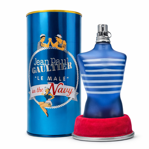 Jaun Paul Gaultier in the navy