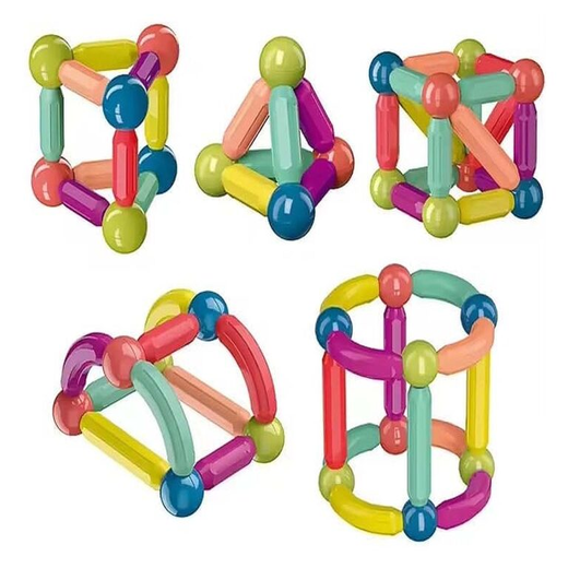 36 PCS MAGNETIC BAR BLOCKS - Image 3