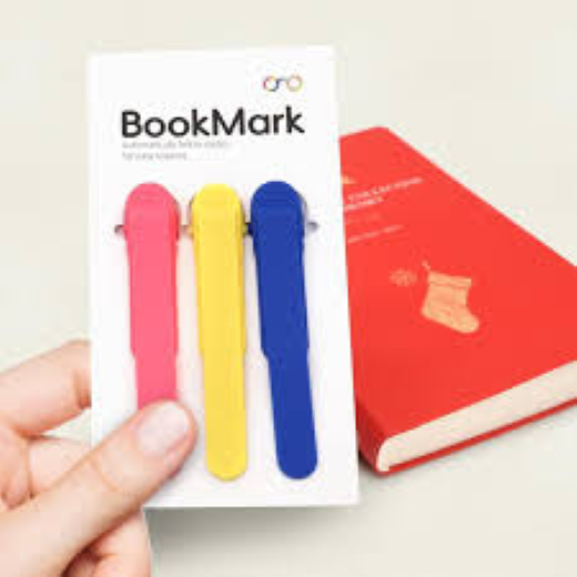 3 PCS Silicone Automatic Bookmark Clip - Image 3