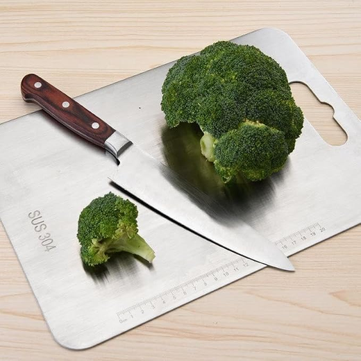 Stainless Steel Multipurpose Chopping and Cutting Board - Image 2
