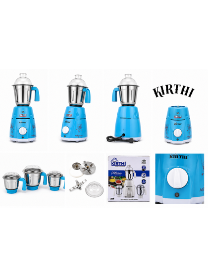 Kirthi Millenium 1HP Mixer Grinder – 3 Jar Heavy Duty Mixer Grinder  Product Description - Image 3