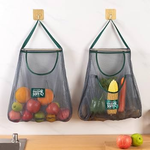 Green Mesh Bag