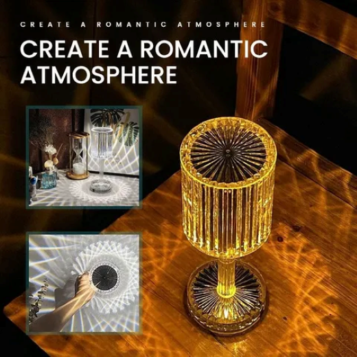 USB Crystal Table Lamp - Image 2