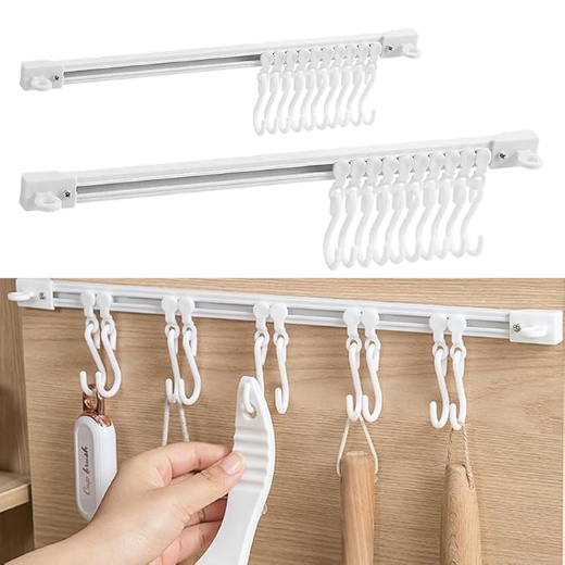 Kitchen Cabinet Wall Sliding Hook - Image 3