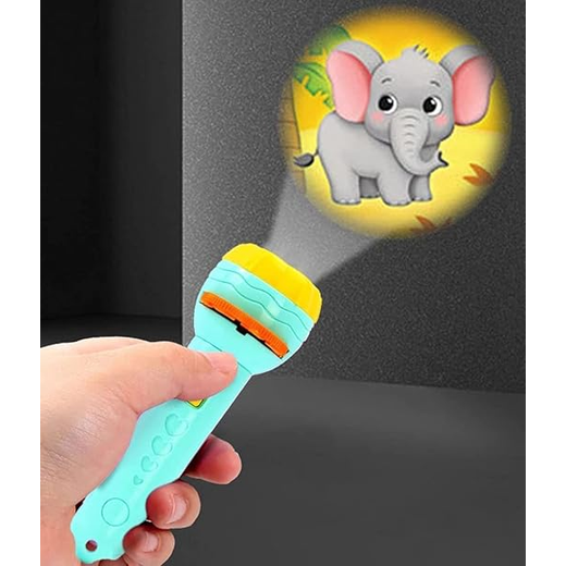 Mini Projector Torch for Kids (3 slides)