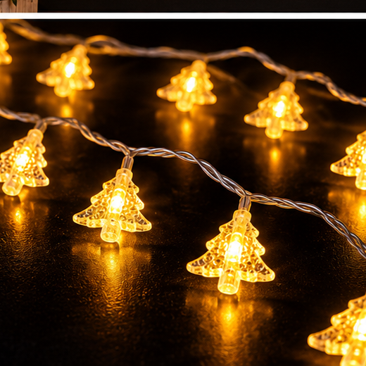 Crystal Christmas Tree Curtain Light (10 lines) ❄️✨ - Image 4