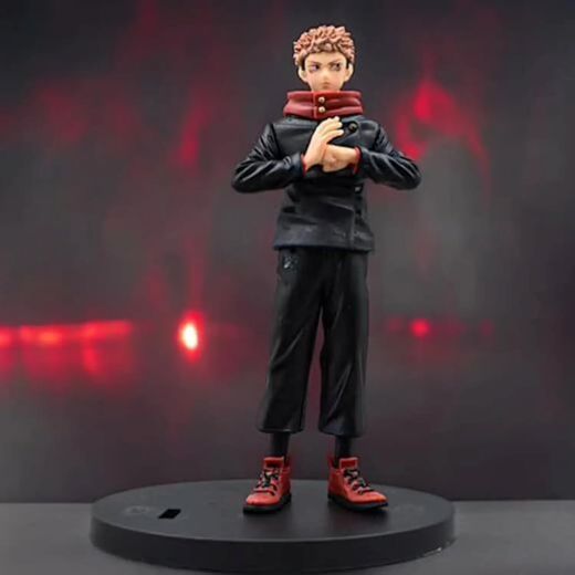 Yuji Jujutsu Kaisen red hair standing figure - Image 3