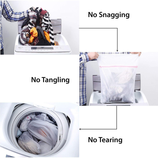 Laundry Cloths Washing Bag Pack of 3 - Image 2