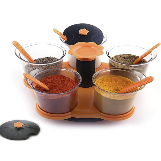 Multi Purpose Dining Set of 5 Spice Rack - Image 3