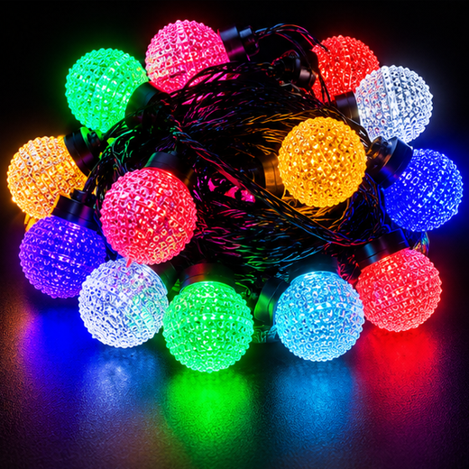Big Magic Cactus Multicolour String Light (14 Bulb) ✨ - Image 3