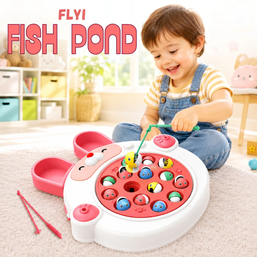 Flyi Rabbit Face Rotating Fish Pond