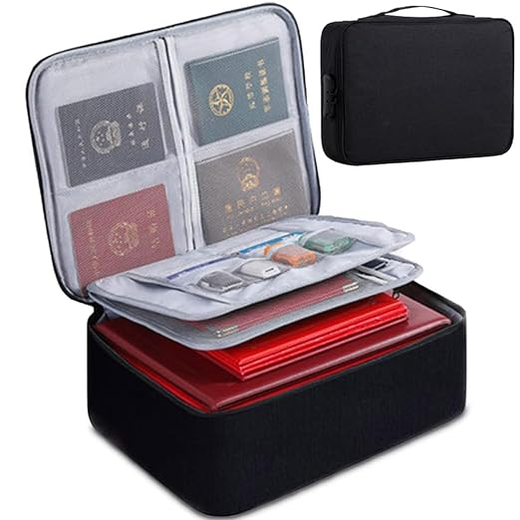 Travelling Document Storage Bag Organizer