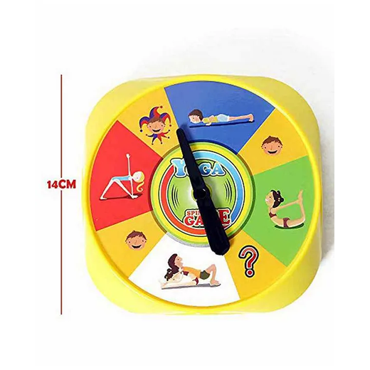 Yoga Spinner Game - Exercise Physical Activity with 54 Pose Card for Kids - Image 2