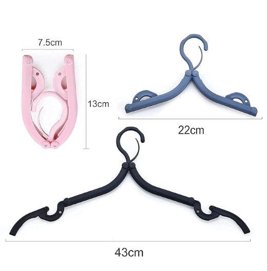 Portable Folding Clothes Hangers (Set Of 1) - Image 4