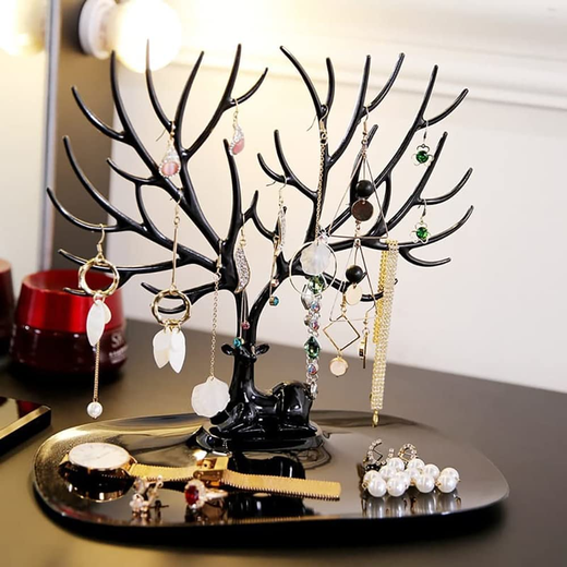 Deer Tree Jewelry Display Holder