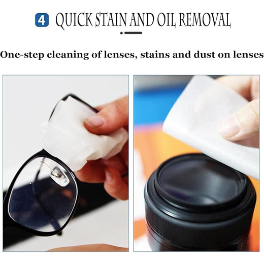 100 Pcs Anti Fog Wipes for Glasses - Image 2